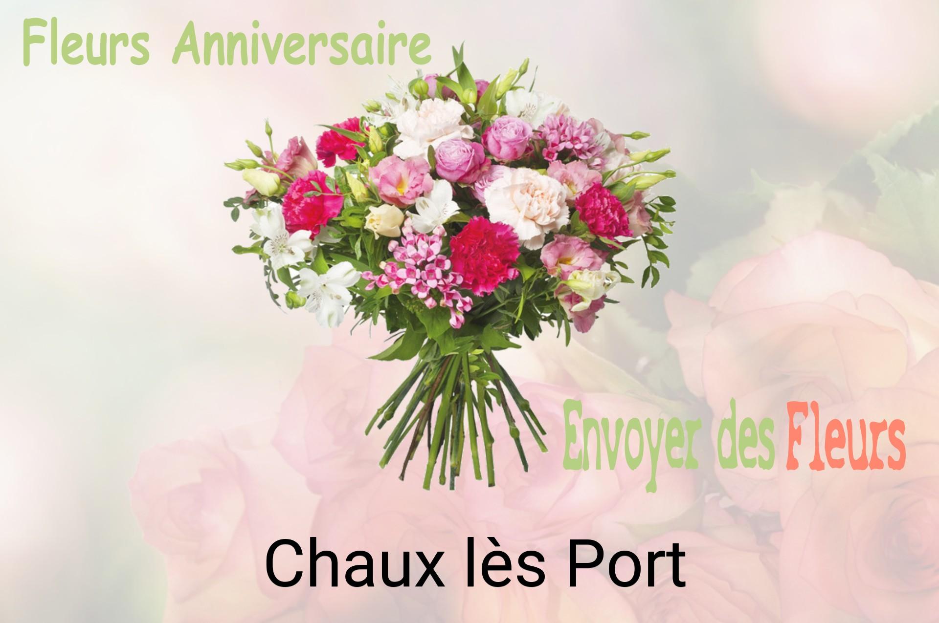 Bouquet de fleurs d’anniversaire livré à Chaux-lès-Port