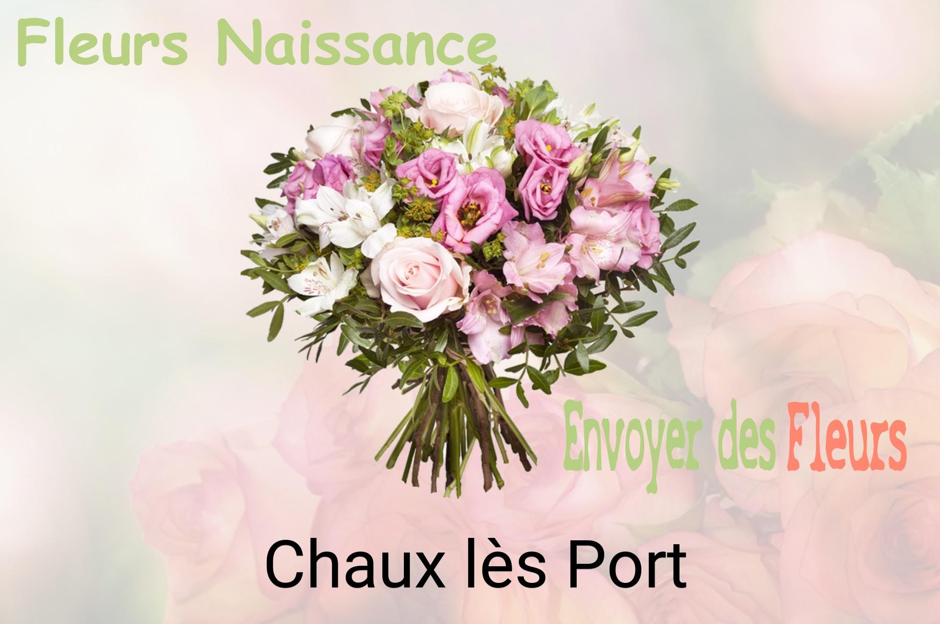 Bouquet de fleurs de naissance livré à Chaux-lès-Port