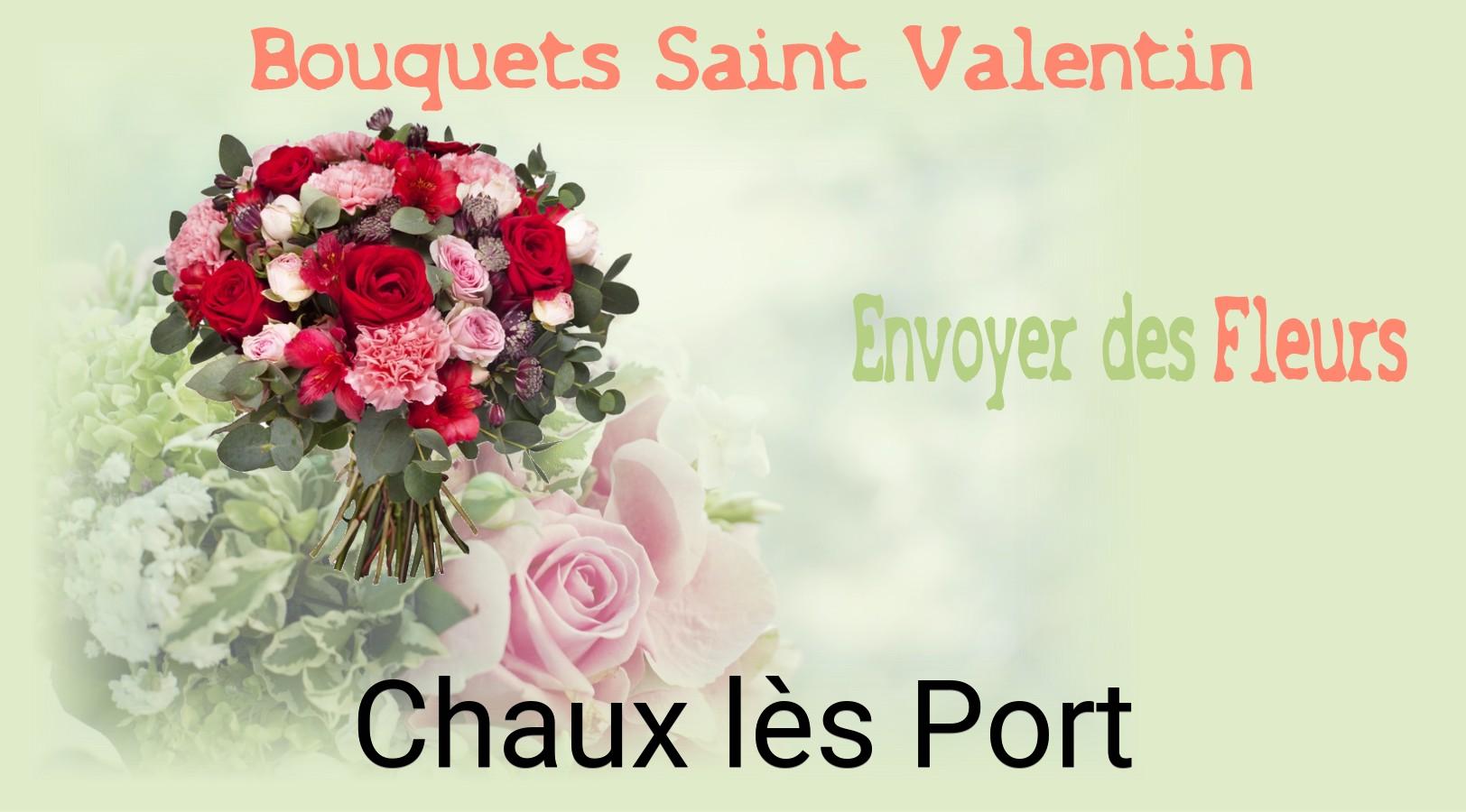 Roses de Saint-Valentin livrées à Chaux-lès-Port
